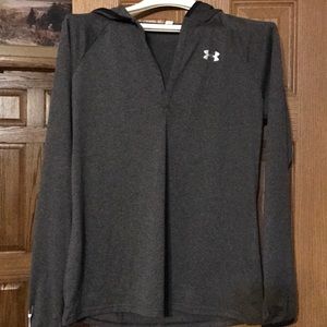 Under Armour light weight hooded pullover